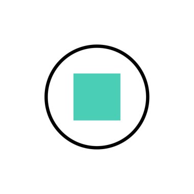 soyut yaratıcı tasarım izole edilmiş simge, vektör illüstrasyonu       