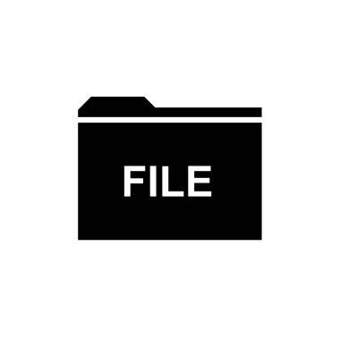 Web ve mobil uygulama tasarımınız için beyaz arkaplanda izole edilmiş dizin simgesi vektörü 