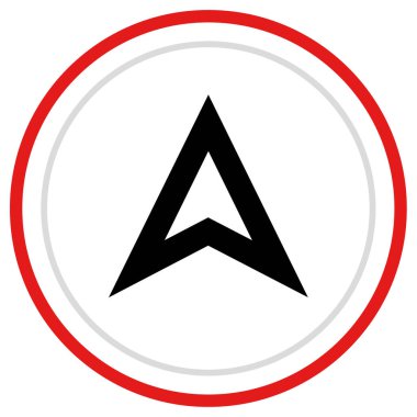 ok simgesi vektör illüstrasyonu