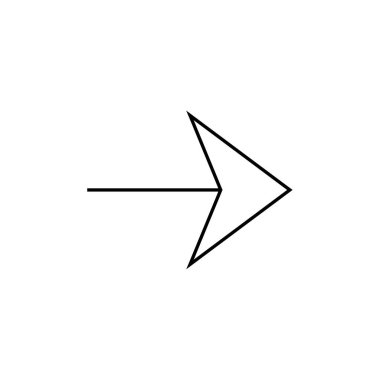 navigasyon okunun vektör çizimi modern simge