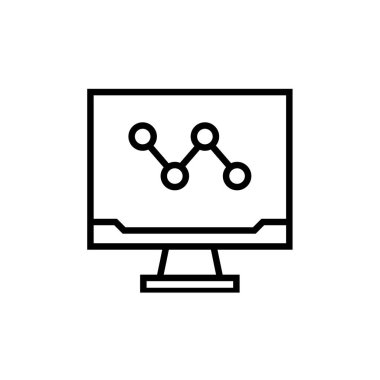 iş grafiği vektör illüstrasyonu