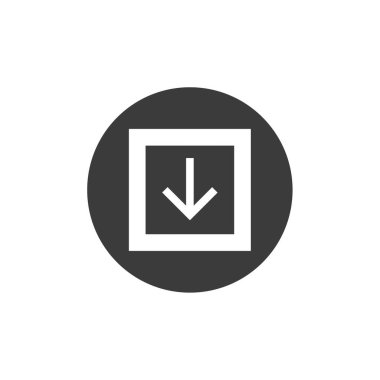 Basit ok tasarımı vektör çizimi