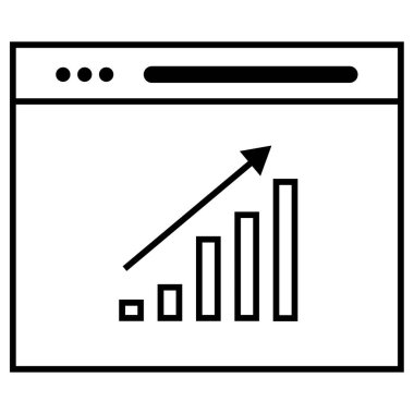 SEO Web Tarayıcısı, vektör illüstrasyonu