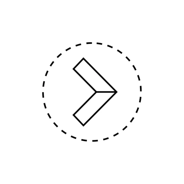 Дизайн Іконок Стрілочками Дизайн Ілюстрації Шаблону Логотипу — стоковий вектор