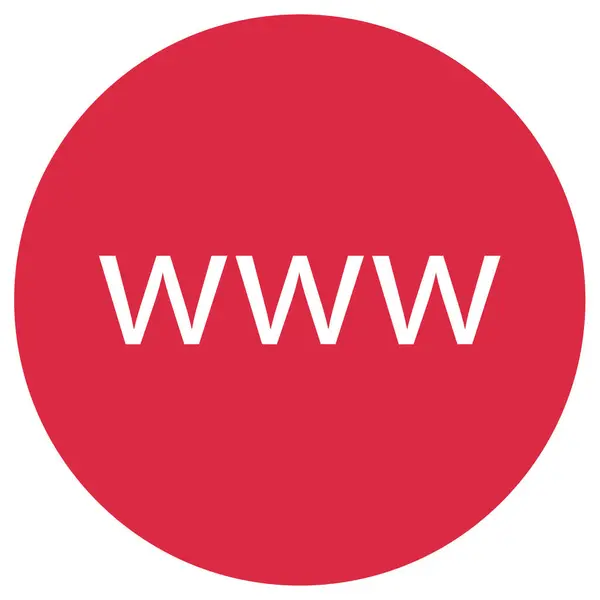 Internet Www Web Icône Ligne Design Vecteur — Image vectorielle
