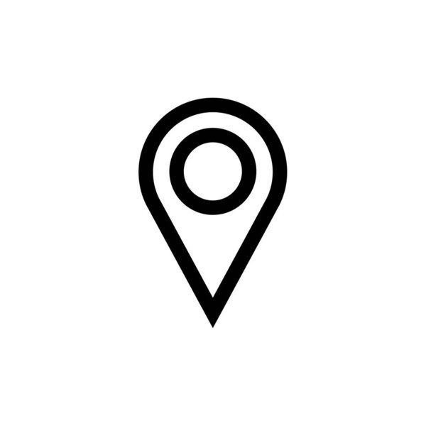 Map, location simple icon vector illustration  