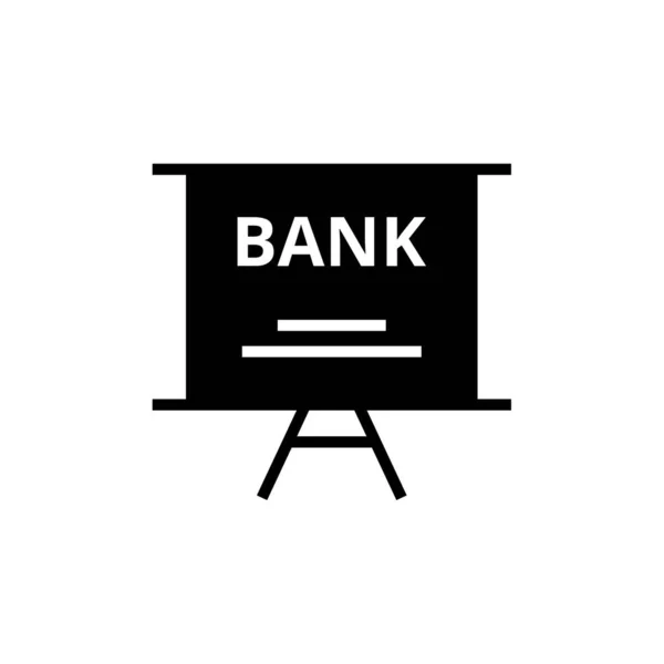 Bankowość Prosty Wektor Ilustracja — Wektor stockowy