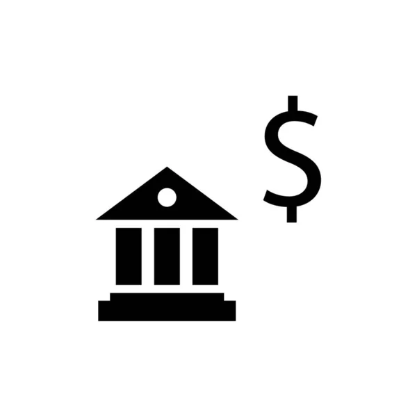 Τραπεζική Απλή Διανυσματική Απεικόνιση — Διανυσματικό Αρχείο