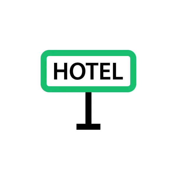 Ilustracja Znaku Hotelu Wektor — Wektor stockowy