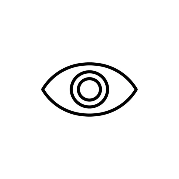 Απεικόνιση Διανύσματος Εικονιδίου Ματιών — Διανυσματικό Αρχείο