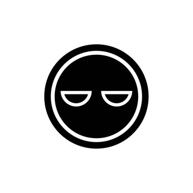 yüz simgesi, vektör illüstrasyonu 