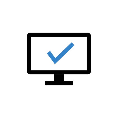 İşaretleme simgesinin vektör illüstrasyonu    