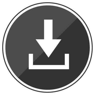 siyah ve beyaz vektör simgesi