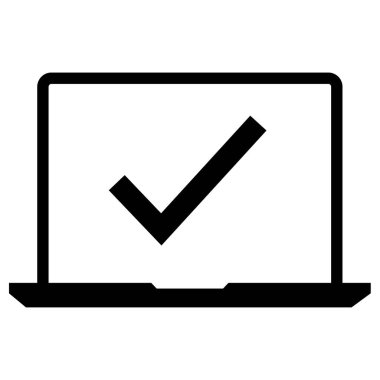 İşaret simgesini işaretle. vektör illüstrasyonu 