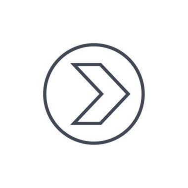 Basit ok tasarımı vektör çizimi