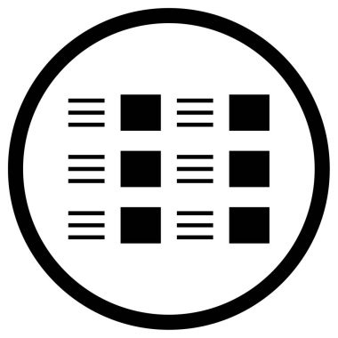 Kablolar modern simge, vektör illüstrasyonu