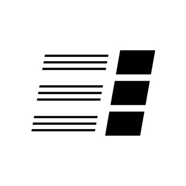 Kablolar modern simge, vektör illüstrasyonu