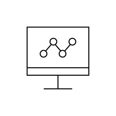 iş grafiği vektör illüstrasyonu