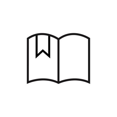 kitap vektör illüstrasyonu, simge ögesi arkaplanı 