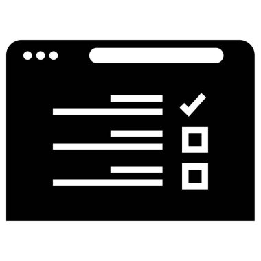 Kablo çerçeve simgesinin vektör illüstrasyonu