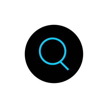 Arama simgesi vektör illüstrasyonu 