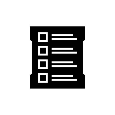 Evet ux wirefram düzeni, web sayfası simgesi 