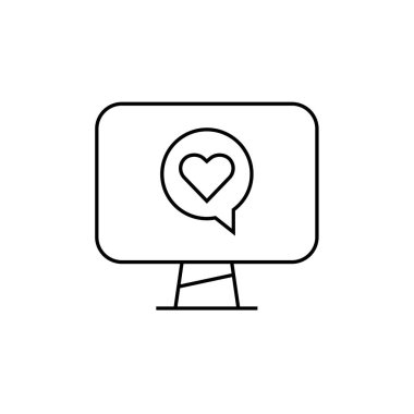 Metin Mesajlaşma simgesi vektör illüstrasyonu