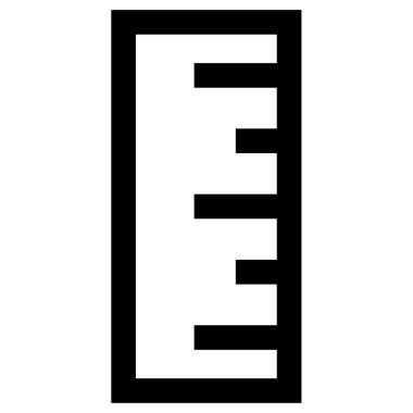 Hükümdar modern simgesinin vektör illüstrasyonu 