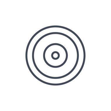 soyut yaratıcı tasarım izole edilmiş simge, vektör illüstrasyonu       