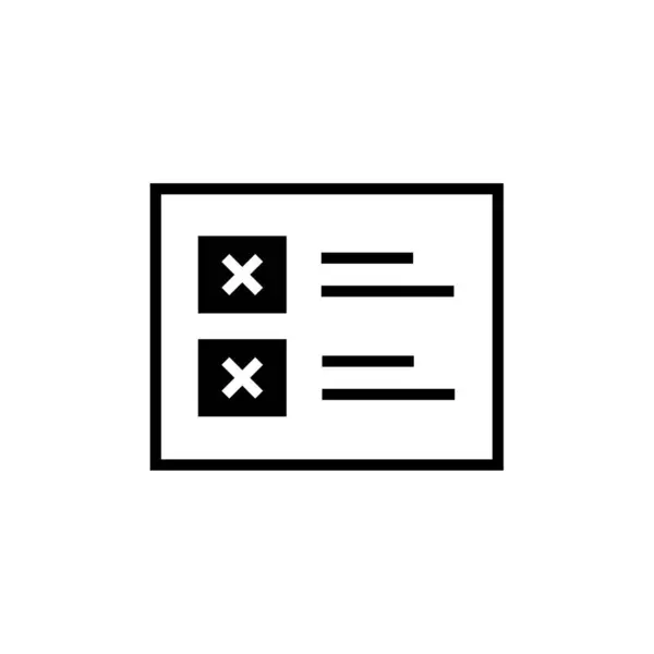 Wireframe Icon Vector Illustration — Stock Vector