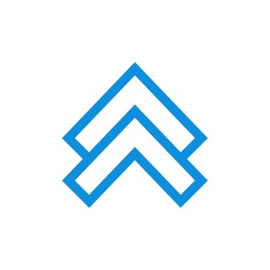 Basit ok tasarımı vektör çizimi