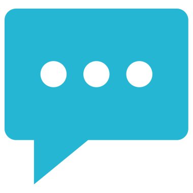 Metin Mesajlaşma simgesi vektör illüstrasyonu