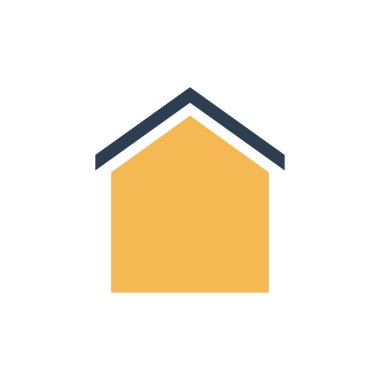 ev simgesi vektör illüstrasyonu