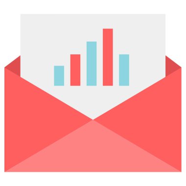 e- posta web simgesi, basit illüstrasyon