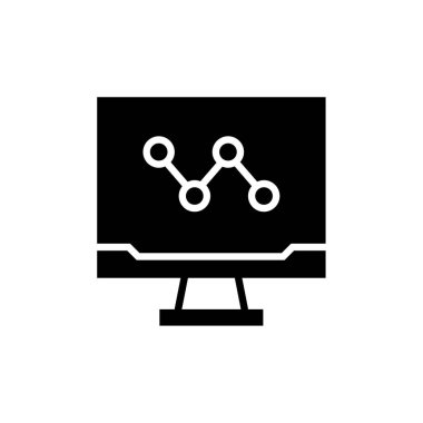 iş grafiği vektör illüstrasyonu