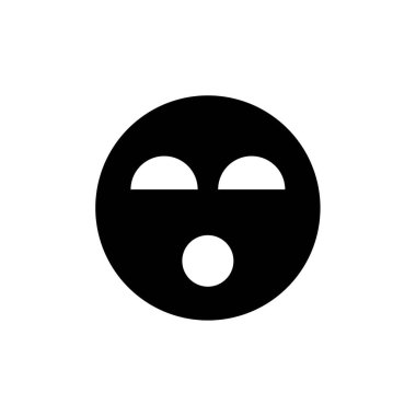 yüz simgesi, vektör illüstrasyonu