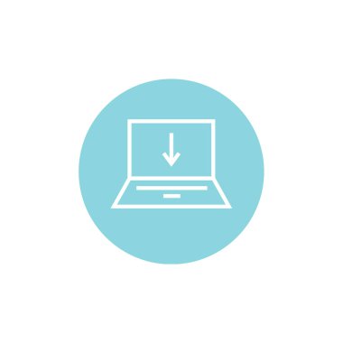 e- posta web simgesi, basit illüstrasyon