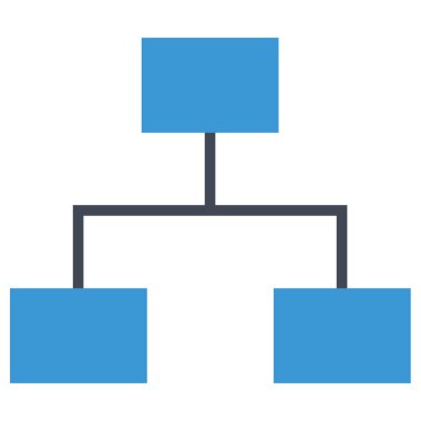İş Grubu Strateji Planı. Web simgesi vektör illüstrasyonu 