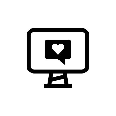 Metin Mesajlaşma simgesi vektör illüstrasyonu