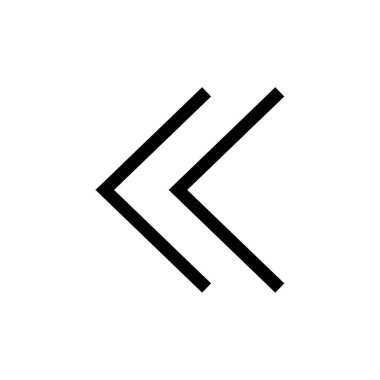 Basit ok tasarımı vektör çizimi