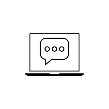 SMS simge vektör çizim