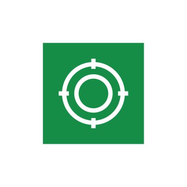 poin simgesi vektör illüstrasyonu