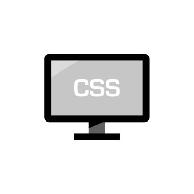 Web Geliştirme basit simgesi, vektör illüstrasyonu