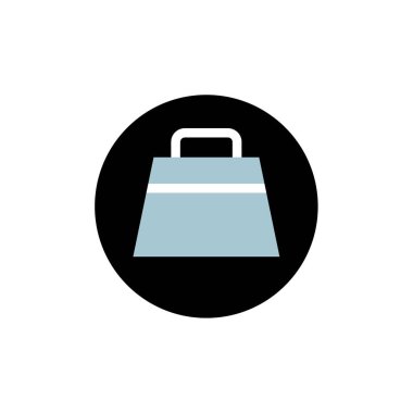 Alışveriş torbaları simge vektör çizim