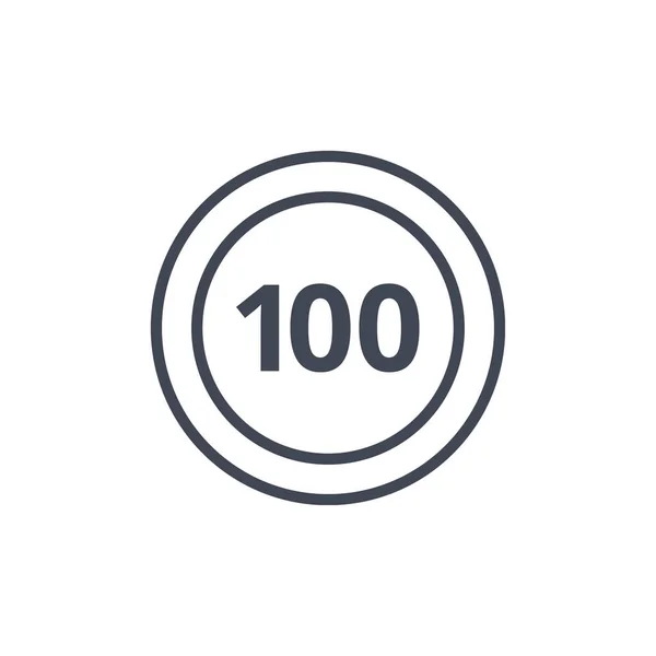 100個のベクターロゴデザイン — ストックベクタ