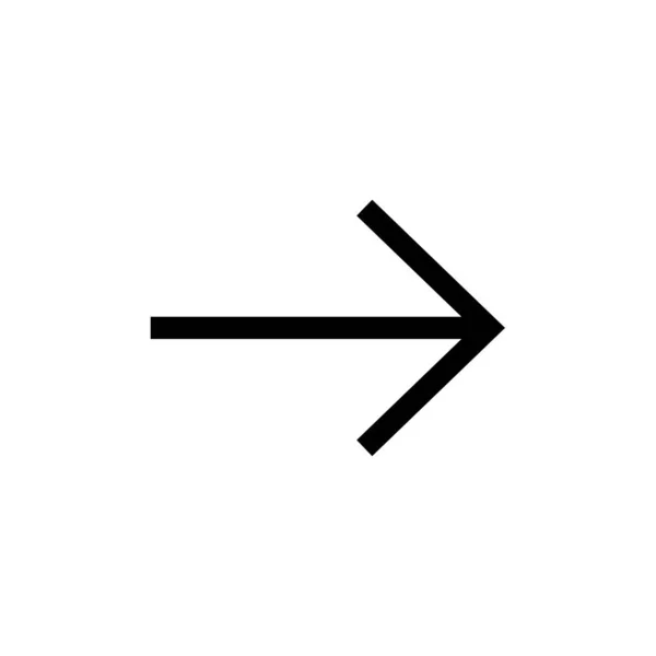 简单的箭头设计矢量说明 — 图库矢量图片