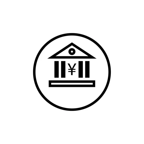 Icono Financiación Vector Ilustración — Vector de stock
