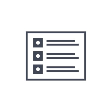 Kablo çerçeve simgesinin vektör illüstrasyonu