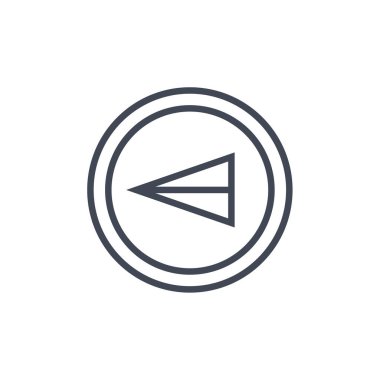 soyut yaratıcı tasarım izole edilmiş simge, vektör illüstrasyonu          