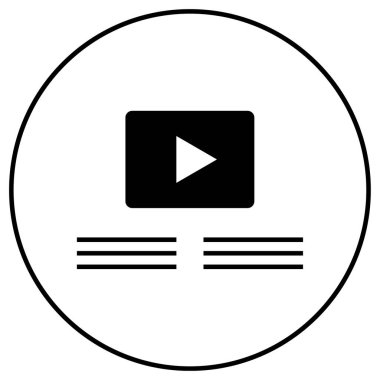 Kablolar modern simge, vektör illüstrasyonu